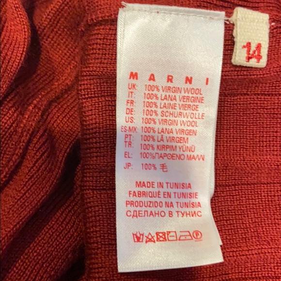 Clearance - Marni Long Sleeve Stripe Dress - Picture 7 of 7